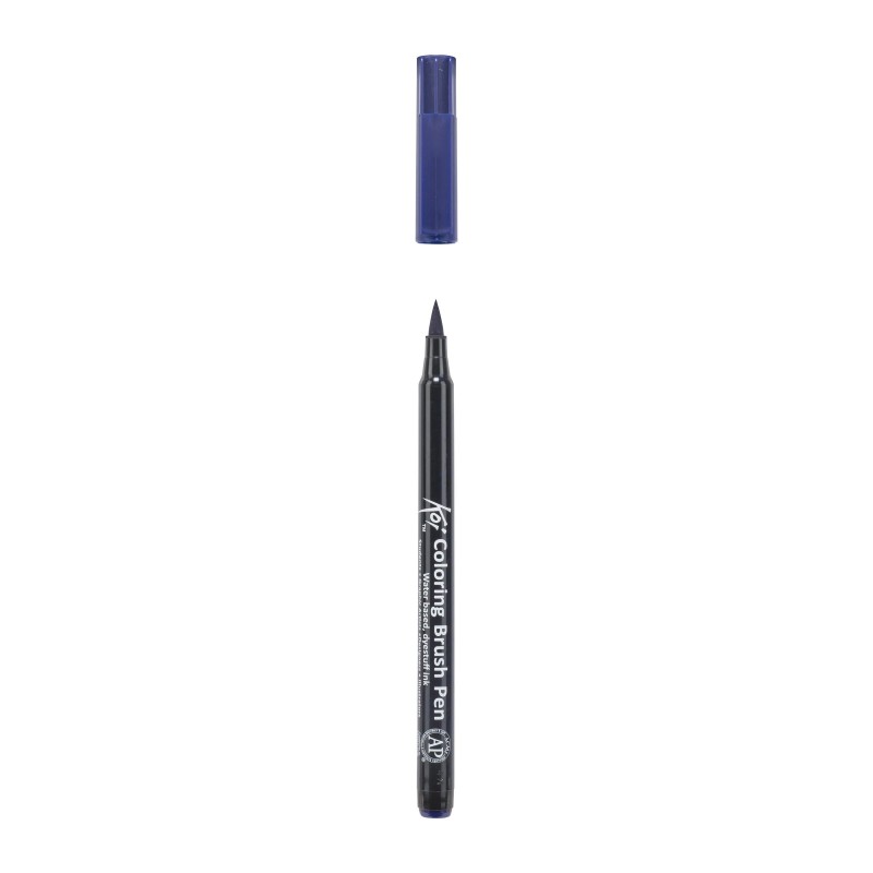 Kit créatif Kanagawa- Feutre brush aquarellable - Bleu de prusse -  Sakura 