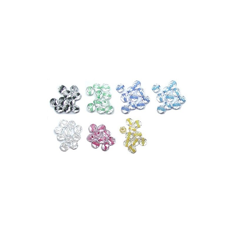 Facettes cristal - Filet de couleur