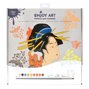 Peinture par numéros Soleil Levant - Misaki&chat - Enjoy Art