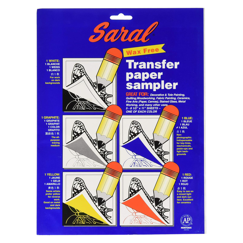 Pochette 5 feuilles transfert Sally's A4 - décalquer votre dessin/croquis ou bien reproduire un motif sur tout type de surface : Pochette 5 feuilles transfert Sally's A4 - décalquer votre dessin/croquis ou bien reproduire un motif sur tout type de surface :