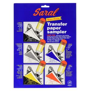 Pochette 5 feuilles transfert A4 - Saral