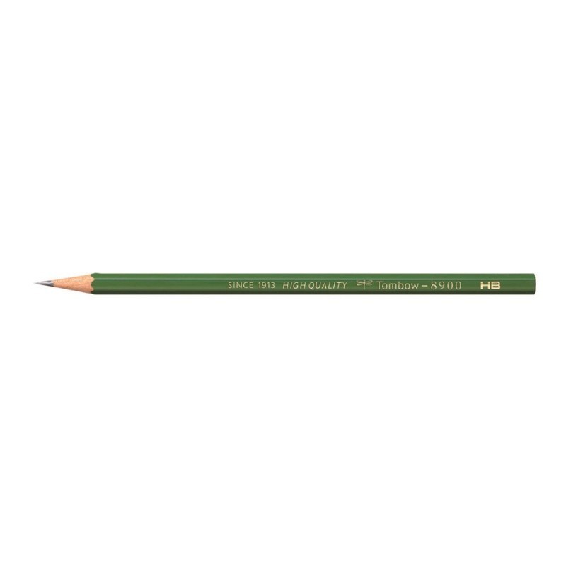 Set de 12 crayons GRAPHITE 8900 HB - Grande précision -  Dureté HB - Travaux de dessin et d'écriture - Tombow
