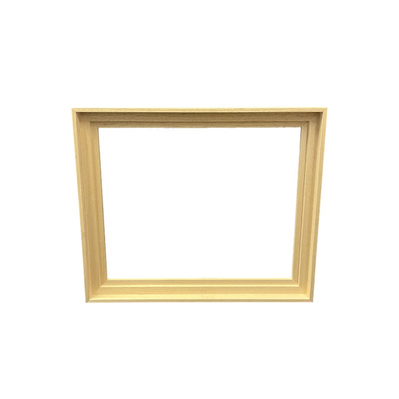 Caisse américaine Eco - Brut - Bois - encadrement de toiles tendues sur châssis ou pour œuvre papier