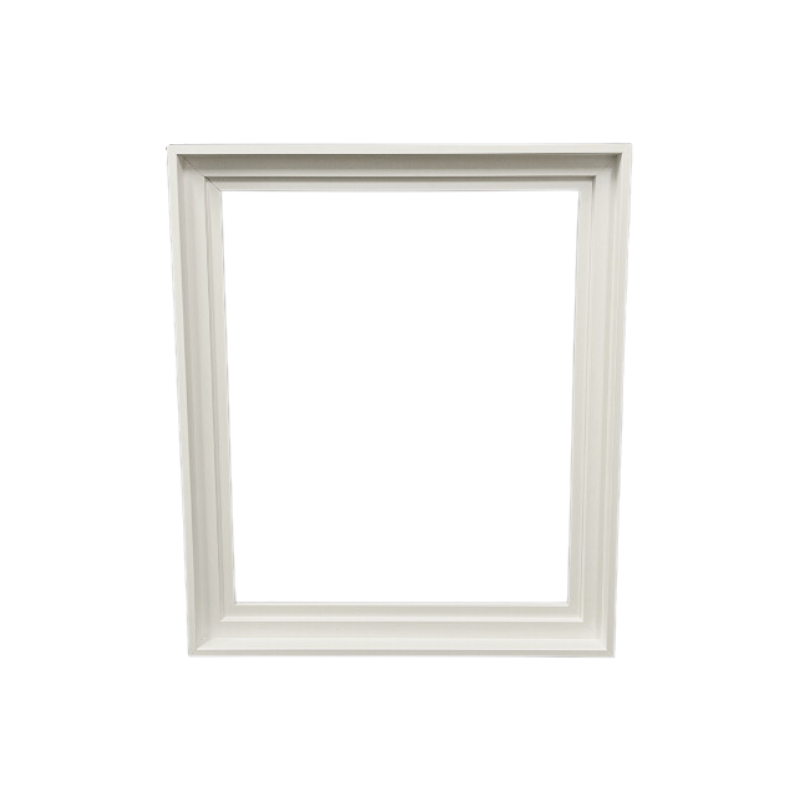 Caisse américaine Eco - Blanc -  Encadrement de toiles tendues sur châssis -  Bois - Multiples formats