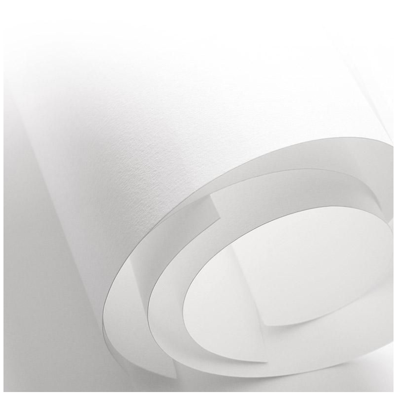 Feuille 200gr - 50x65cm - Lot de 25 feuilles - Multi-technique : sèches et humides - Surface résistante - Blanc - Canson