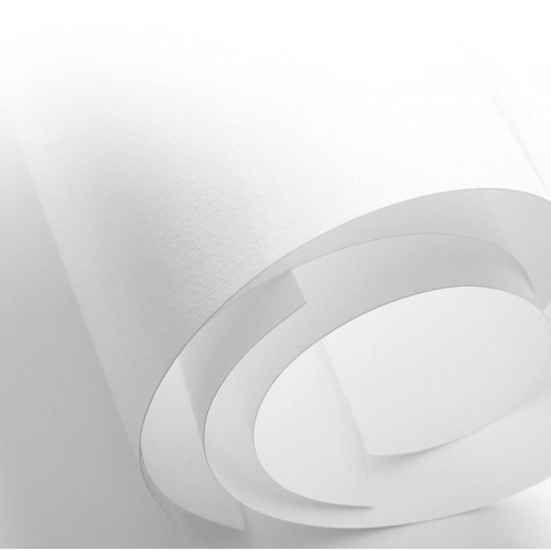 Feuille 200gr - 50x65cm - Lot de 25 feuilles - Multi-technique : sèches et humides - Surface résistante - Blanc - Canson