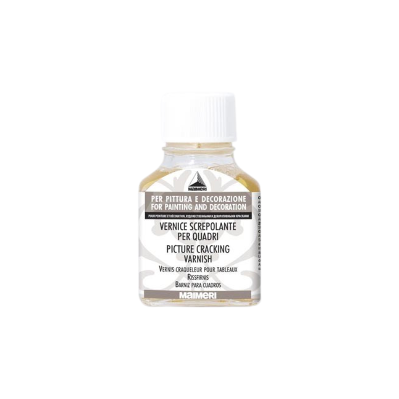 Vernis craqueleur pour tableaux 75ml - Maimeri