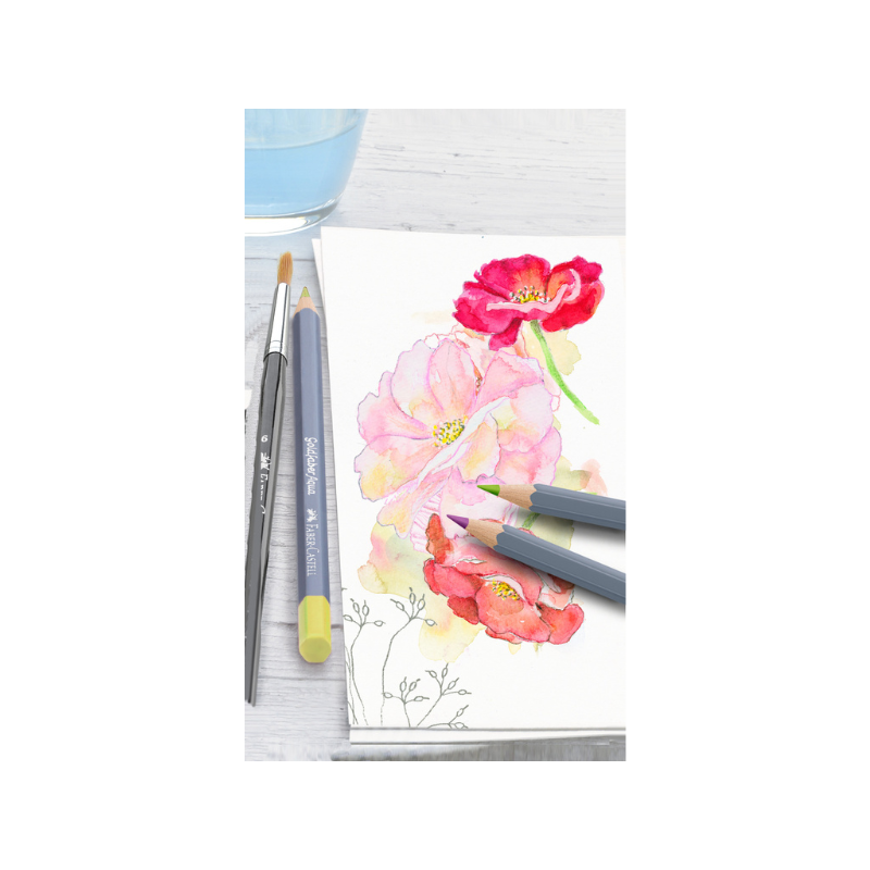 Set de 36 crayons Goldfaber aqua - Faber-Castell
