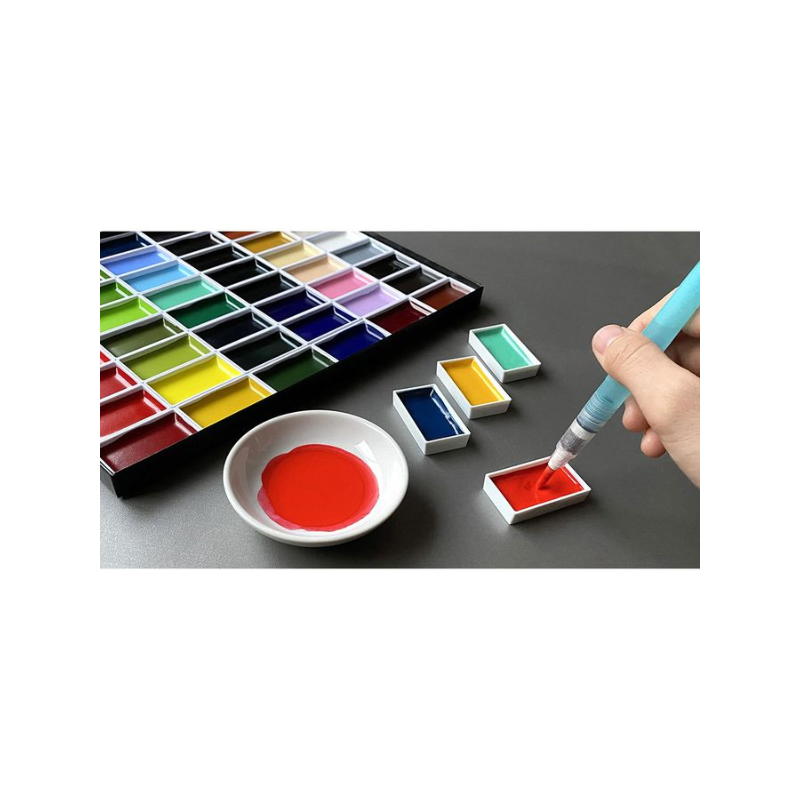 Aquarelle japonaise extra-fine Gansai en godet