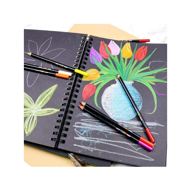 POSCA Pencil - Pack de 12 crayons de couleurs