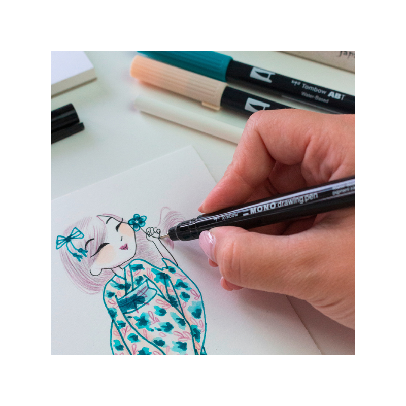 Set de dessin Miss Kimono Tombow