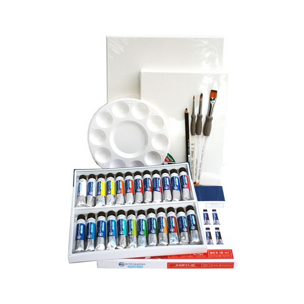 Pack d'accessoires pour la peinture pour enfant