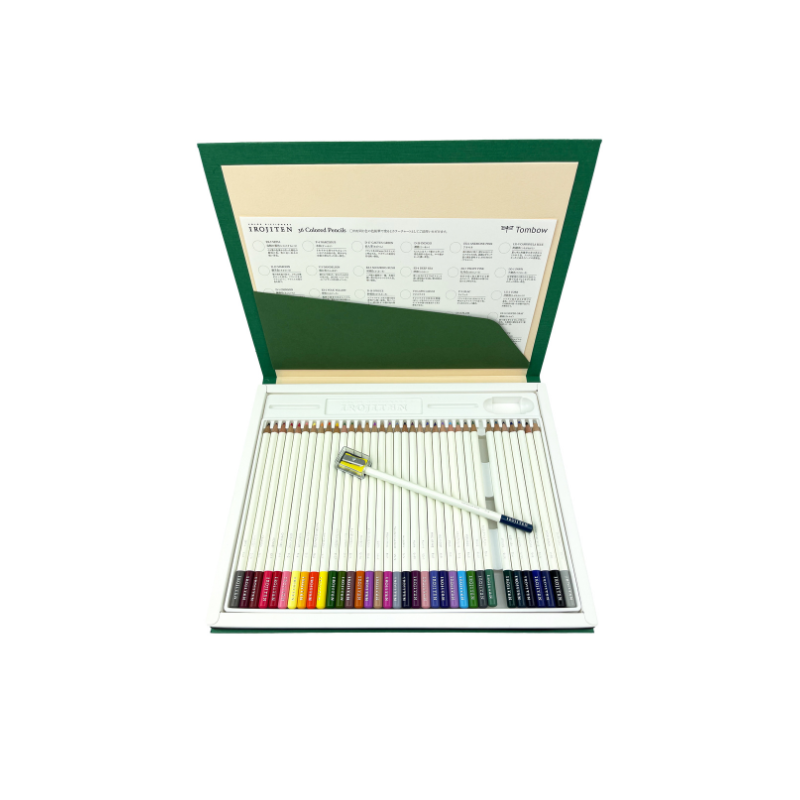 Coffret 36 crayons de couleur Irojiten