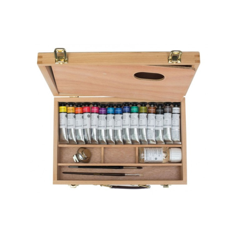 Coffret Tempéra Sennelier - 15 tubes 21 ml