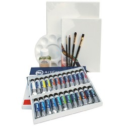 Kit Peinture huile 24 couleurs