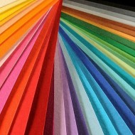 Papiers de couleurs, papier coloré