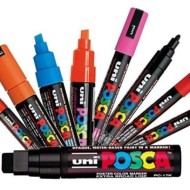 Marqueurs POSCA : marqueur à base d'eau et de pigments