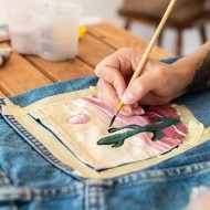 Peinture sur soie et textile