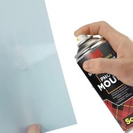 Colles, adhésifs et attaches pour carton mousse /plume